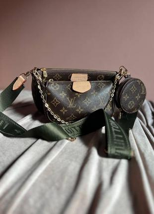 Женская сумка из эко-кожи луи виттон louis vuitton lv молодежная, брендовая сумка через плечо4 фото