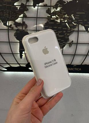 Чохол silicone case для iphone se,якісний чохол з мікрофіброю для айфон se