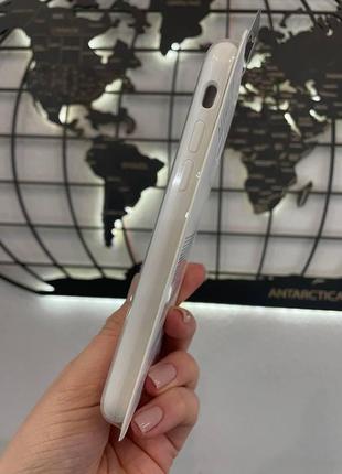 Чехол silicone case для iphone se, качественный чехол с микрофиброй для айфон se4 фото