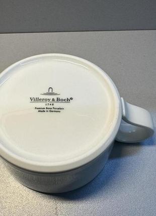 Villeroy & boch modern grace (10-4510-1270) teetasse чашка для чаю, 230 мл нова!!!6 фото