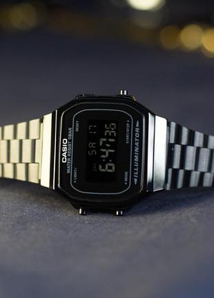 Наручные мужские электронные часы casio retro illuminator (1002111)2 фото