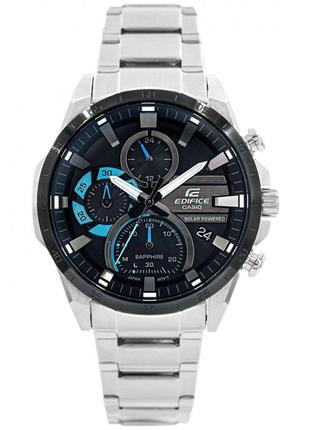 Чоловічий годинник casio edifice efs-s620db-1avuef, срібний колір1 фото