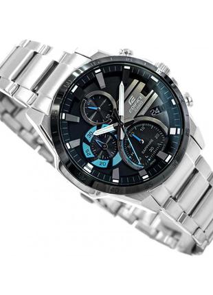 Мужские часы casio edifice efs-s620db-1avuef, серебрянный цвет2 фото