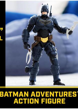 Супер герой бетмен, batman adventures,  набір ігровий фігурка бетмена з 16 аксесуарами4 фото