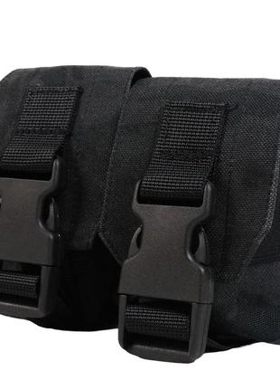 Тактический подсумок под 2 гранаты kiborg gu double mag pouch dark multicam