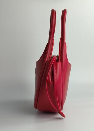 Жіноча сумка брендова , червона4 фото