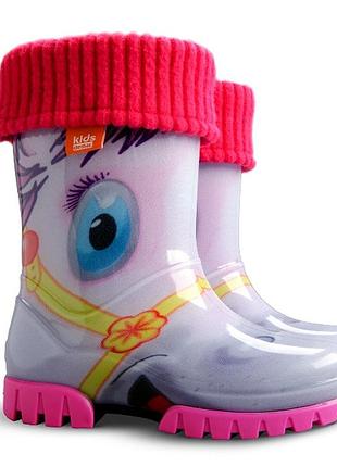 Гумові чоботи  demar twister lux print ha (поні) 32/33 розмір