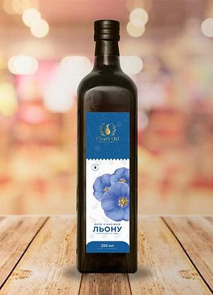 Олія лляна 250 мл craftoil