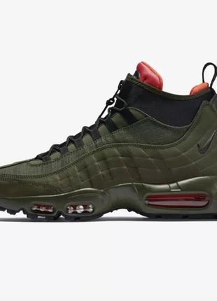 Nike air max 95 sneakerboot green1 фото