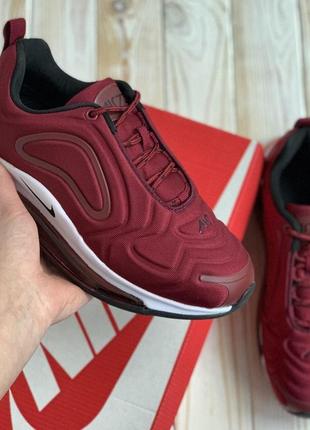 Женские кроссовки nike air max 720 bordo кросівки4 фото