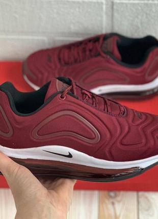 Жіночі кросівки nike air max 720 bordo кросівки2 фото