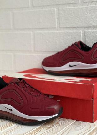 Женские кроссовки nike air max 720 bordo кросівки8 фото