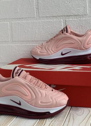 Кросівки nike air max 720 pink кросівки4 фото