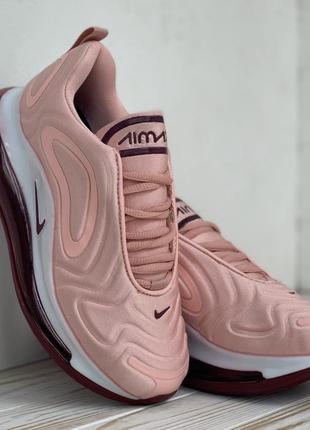 Кросівки nike air max 720 pink кросівки5 фото