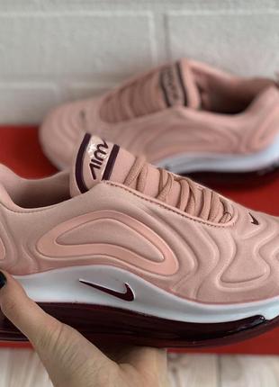 Кросівки nike air max 720 pink кросівки9 фото