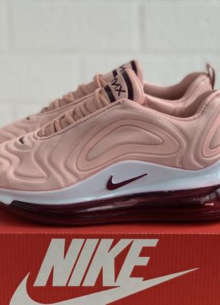 Кросівки nike air max 720 pink кросівки10 фото