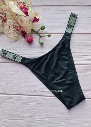 Трусики бразиліяни стрази victorias secret вікторія сікрет
