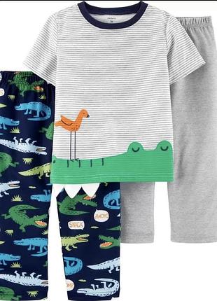 Піжама хлопчику carter’s трійка (110) 5 роки