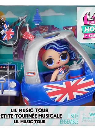 Колекційна лялька l.o.l. surprise «маленькі кімнатки» – музичне турне хуліганки