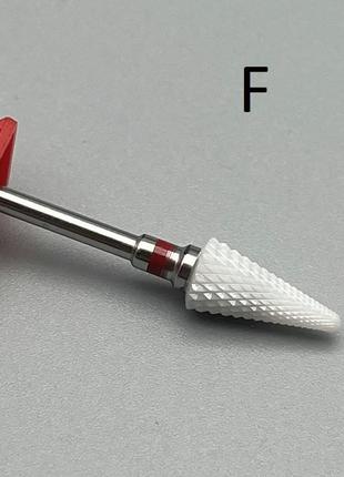 Керамічна насадка - фреза для апаратного манікюру та педикюру umbrella (f)