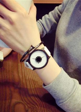 Женские часы белый циферблат, наручний жіночий годинник, кварцевые женские наручные часы4 фото