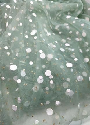 Прозрачная оверсайз блуза сетка  трендовая  зелёная блуза zara7 фото