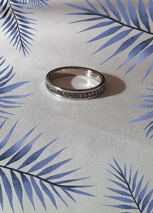 💍 15 ; 16 розмір кільце медична сталь хірургічна сталь swarovski сваровськи