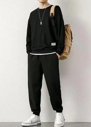 Мужской спортивный костюм
размер: 44-46, 48-52, 54-56
тканина: двонитка
цвет: серый, хаки, черный5 фото