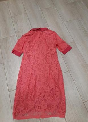 Платье лето, кружево, подклад, размер с- м6 фото