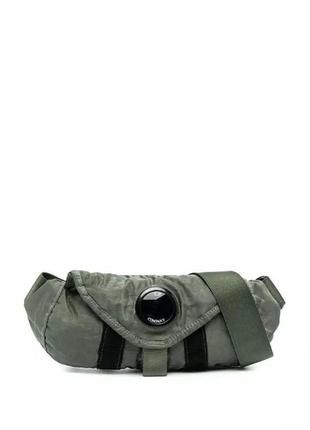 Поясная сумка c.p. company lens pack зеленый