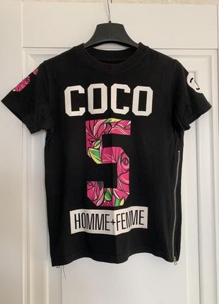 Homme + femme coco chanel футболка xs-s размер