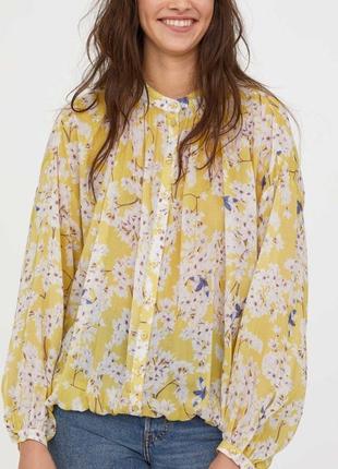 Рубашка блуза anna glover x h&m1 фото