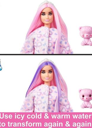 Ляльки barbie cutie reveal cosy cute tees3 фото
