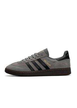 Чоловічі кросівки adidas spezial gray (ададас самбо)