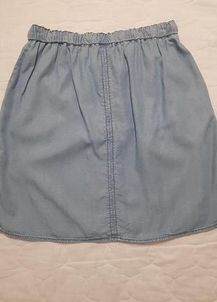 Женская джинсовая юбка летняя1 фото