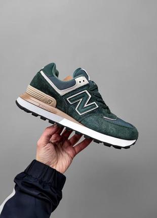 Кроссовки new balance 574 green (нев баланте)