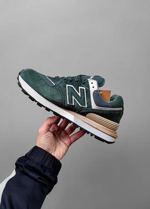 Кроссовки new balance 574 green (нев баланте)3 фото