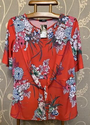 Очень красивая и стильная брендовая блузка в цветах 22.
