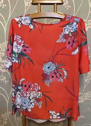 Очень красивая и стильная брендовая блузка в цветах 22.2 фото