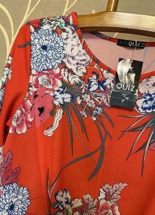 Очень красивая и стильная брендовая блузка в цветах 22.4 фото