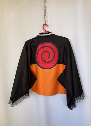 Наруто костюм топ кимоно рукава косплей uzumaki kimono обумкие костюм10 фото