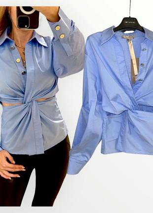 Невероятная мега стильная блуза рубашка бренда babylon.
