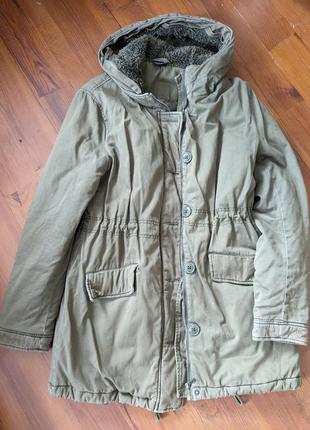Куртка парка утеплена жіноча