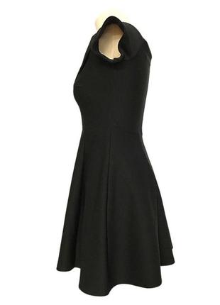 Чёрное нарядное классическое платье2 фото