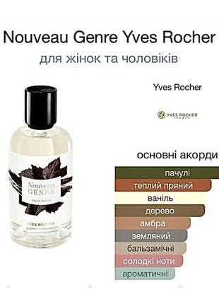 Nouveau genre yves rocher/новый жанр ив роте 30 мл.3 фото