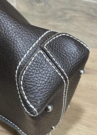 Кожаная сумка бренд  tod’s 10