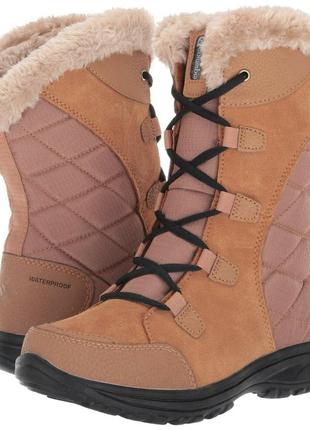 Зимові шкіряні чоботи columbia ice maiden ii. розмір 36. оригінал із сша.1 фото