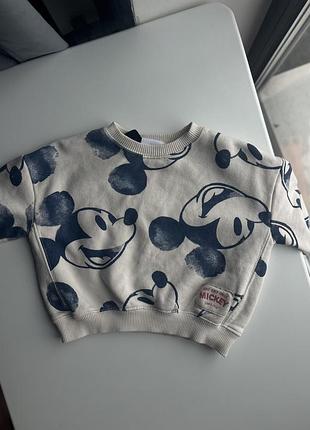 Світшот zara disney, кофта зара , свитшот zara