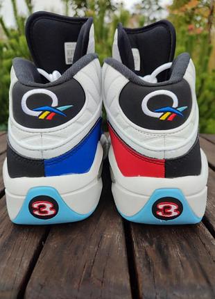 Кроссовки reebok question mid white 4