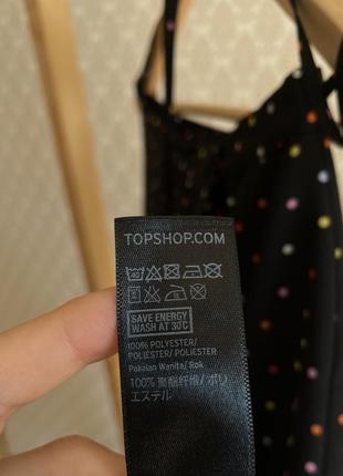 Спідниця міді в горошок topshop3 фото